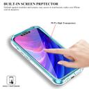O Ozone Marble Bundle for iPhone 14 Pro Max Case + Airpods Pro 2 Case/Airpods Pro 2nd Generation Case, Full-Body Smooth Gloss Finish Marble Shockproof Bumper Stylish Cover for Women Girls (Blue) - SW1hZ2U6MTQzMzE3MQ==
