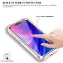 كفر ايفون 14 برو ماكس بلاستيك مع شاشة حماية وجراب سماعات ابل او اوزون زهري O Ozone Marble Bundle for iPhone 14 Pro Max Case - SW1hZ2U6MTQzMzE5MQ==