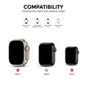 O Ozone Electroplated Case with Built in Screen Protector Compatible with Apple Watch Series 8 45mm (Pack of 5) Protective cover 360 Protection Shockproof Design for iWatch Series 8/7/6/5/4/3/2/1/SE - Silver/Black/White/Champagne gold/Rose gold - SW1hZ2U6MTQzNzMzNw==