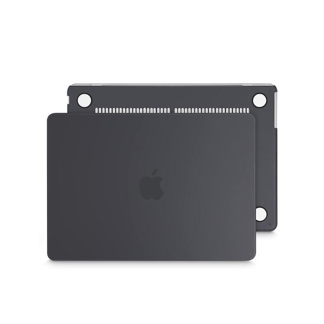 O Ozone Frost Matte Rubberized Hard Case Compatible With MacBook Air 13.6 inch 2022 Release A2681 M2 Chip with Liquid Retina Display Touch ID, Protective Plastic Hard Shell Case Cover - Black - SW1hZ2U6MTQzNDUyNw==