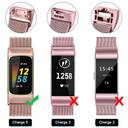 O Ozone Leather Band Compatible with Fitbit Charge 5 Smart Watch, Classic Genuine Leather Spots Replacement Bands with Metal Classic Buckle Bracelet Wristband Strap for Men Women-Starlight - SW1hZ2U6MTQzNzU4NA==