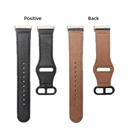 سير ساعة Fitbit Sense و Fitbit Versa 3 جلد لون أسود O Ozone Leather Strap - SW1hZ2U6MTQzNzY5MA==