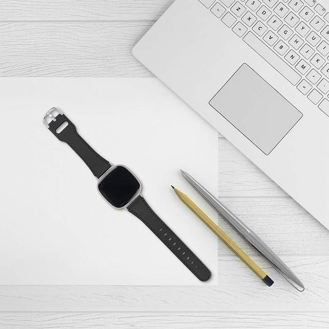 سير ساعة Fitbit Sense و Fitbit Versa 3 جلد لون بني O Ozone Leather Strap - SW1hZ2U6MTQzNzY5Mg==