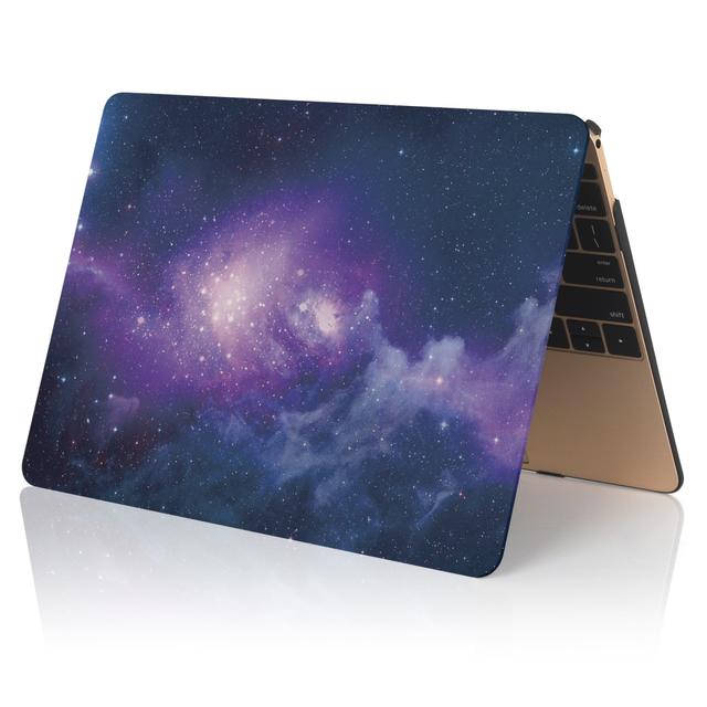 O Ozone Macbook Hard Case Compatible With MacBook Air 13.6 inch 2022 Release A2681 M2 Chip with Liquid Retina Display Touch ID, Plastic Pattern Hard Shell Protective Case Cover - Galaxy - SW1hZ2U6MTQzNDYxNg==