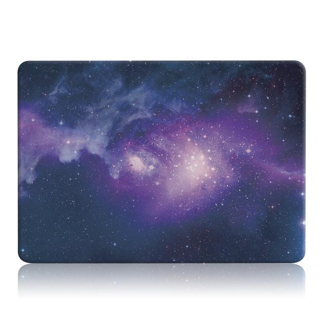 O Ozone Macbook Hard Case Compatible With MacBook Air 13.6 inch 2022 Release A2681 M2 Chip with Liquid Retina Display Touch ID, Plastic Pattern Hard Shell Protective Case Cover - Galaxy - SW1hZ2U6MTQzNDYxMg==