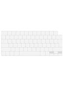O Ozone Macbook Keyboard Skin For MacBook Pro 16 inch 13 inch M1 Silicone Keyboard Cover 2019 2020 A2338, A2289, A2251, A2141 Protective Cover English Arabic UK/EU Layout - Transparent - SW1hZ2U6MTQzNDgwNg==