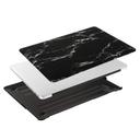 O Ozone Marble Pattern Hard Case Compatible With MacBook Pro 14 inch A2442 2021 MacBook Pro 14.2 with M1 Pro / M1 Max Chip & Touch ID Protective Plastic Shell Case Cover - Black & White Marble - SW1hZ2U6MTQzNDcxMw==