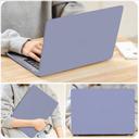 O Ozone Matte Case Compatible With MacBook Air 13 inch 2022 -2018 Release A2337 M1 A2179 A1932 Retina Display with Touch ID Plastic Hard Shell&Keyboard Cover&Screen Protector - Rock Grey - SW1hZ2U6MTQzNDQ5OA==