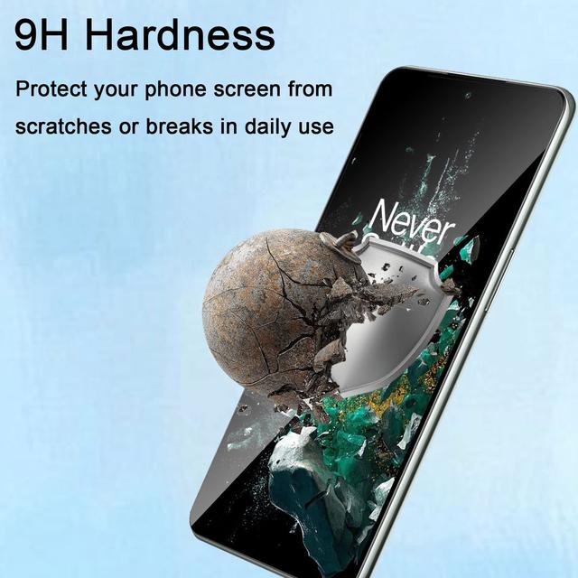 O Ozone [Pack Of 2] for OnePlus 10T 5G Screen Protector 9H Hardness, Full Coverage Screen Guard, HD Ultra-thin Tempered Glass Screen Protector for OnePlus 10T [ Case Friendly ] - Black - SW1hZ2U6MTQzMTg2Nw==