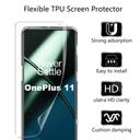 O Ozone [Pack Of 2] for OnePlus 11 Screen Protector Flexible TPU film, Premium HD Quality, Protective Film Full Coverage Anti Scratch Screen Gurad - Clear - SW1hZ2U6MTQzMTg3Ng==