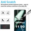 O Ozone [Pack Of 2] for OnePlus 11 Screen Protector Flexible TPU film, Premium HD Quality, Protective Film Full Coverage Anti Scratch Screen Gurad - Clear - SW1hZ2U6MTQzMTg3OA==