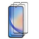 O Ozone [Pack Of 2] for Samsung Galaxy A34 5G Screen Protector 9H Hardness, Full Coverage Screen Guard, HD Ultra-thin Tempered Glass Screen Protector for Samsung Galaxy A34 [ Case Friendly ] - Black - SW1hZ2U6MTQzNTc3OA==