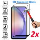 O Ozone [Pack Of 2] for Samsung Galaxy A54 5G Screen Protector 9H Hardness, Full Coverage Screen Guard, HD Ultra-thin Tempered Glass Screen Protector for Samsung Galaxy A54 [ Case Friendly ] - Black - SW1hZ2U6MTQzNTg1NQ==