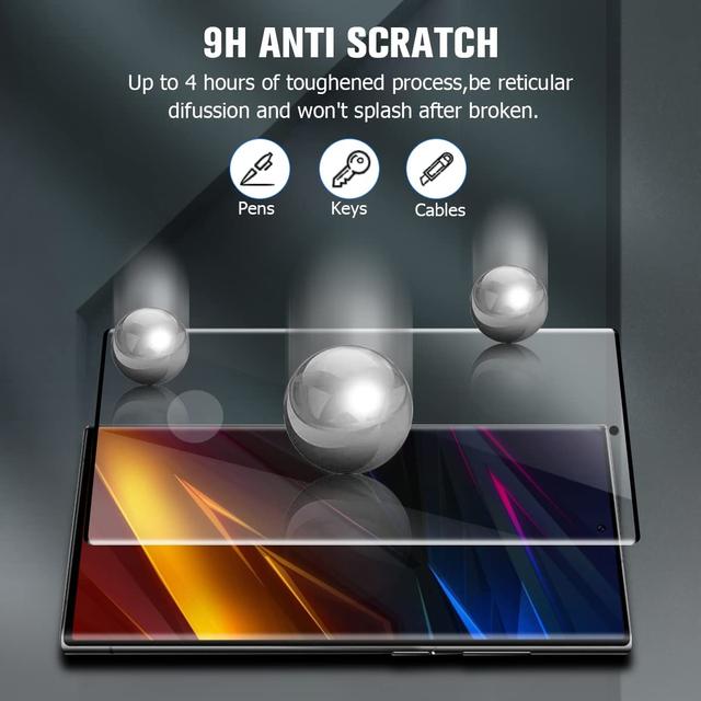 شاشة حماية جوال سامسونج S23 Ultra زجاجية عدد 2 O Ozone Samsung Galaxy S23 Ultra Screen Protector - SW1hZ2U6MTQzNTMxNw==