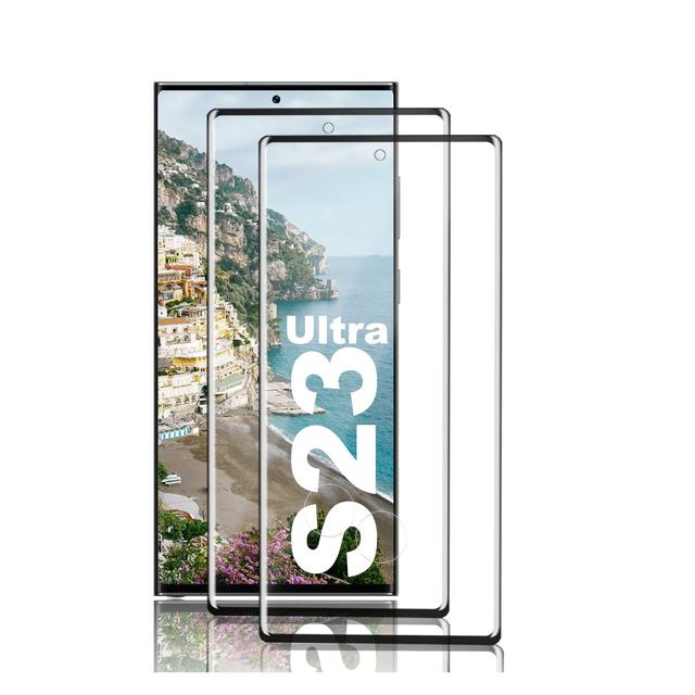 شاشة حماية جوال سامسونج S23 Ultra زجاجية عدد 2 O Ozone Samsung Galaxy S23 Ultra Screen Protector - SW1hZ2U6MTQzNTMxMw==