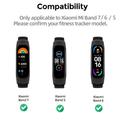 O Ozone [Pack Of 3] Silicone Strap Compatible with Xiaomi Mi Band 6 / Xiaomi Mi Band 5, Soft Silicone Sport Replacement Wristband Accessories for Women Men (Blue/Grey/Green) - SW1hZ2U6MTQzODkwOQ==