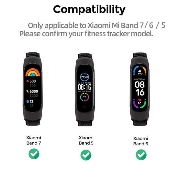 O Ozone [Pack Of 5] Silicone Strap Compatible with Xiaomi Mi Band 6 / Xiaomi Mi Band 5, Soft Silicone Sport Replacement Wristband Accessories for Women Men (Black/Grey/Blue/Green/White) - SW1hZ2U6MTQzODkwOQ==
