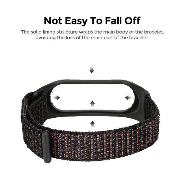 Nylon Strap Smart Bracelet Wristband for Xiaomi Mi Band 7 6 5