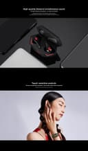 سماعة قيمنق بلوتوث ريد ماجيك Nubia Redmagic TWS Gaming Earbuds