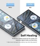 Ringke [2 Pack] Dual Easy Film Compatible with Google Pixel 7a, Premium Full Cover Film Case Friendly Screen Protector with Easy Application Kit - SW1hZ2U6MTQzMjYzMw==