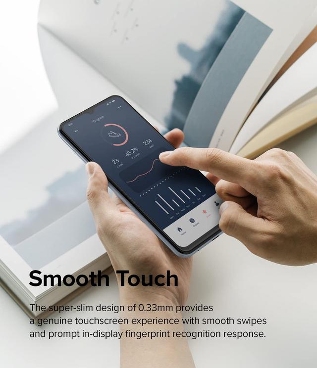 لاصقة حماية شاشة لهاتف سامسونغ A13 زجاج 2 قطعة رينجكي Ringke Tempered Glass Screen Protector Compatible With Samsung Galaxy A13 - SW1hZ2U6MTQzNTY0Mw==