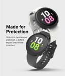 Ringke Air Sports Compatible With Samsung Galaxy Watch 5 44mm , Thin Soft Flexible Rugged TPU Raised Bezel Frame Protective Button Cover [Designed Case for Galaxy Watch 5 44mm] - Black - SW1hZ2U6MTQzODUzMQ==