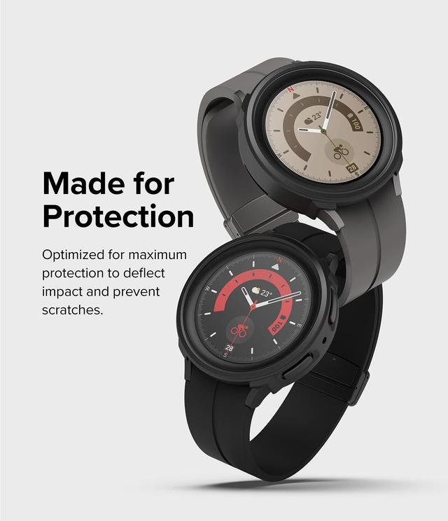 كفر حماية ساعة سامسونغ واتش 5 برو أسود 45 ملم رينجكي Ringke Air Sports Compatible With Samsung Galaxy Watch 5 Pro - SW1hZ2U6MTQzODA3MQ==