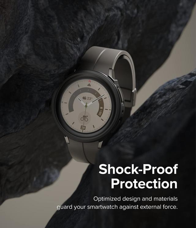كفر حماية ساعة سامسونغ واتش 5 برو أسود 45 ملم رينجكي Ringke Air Sports Compatible With Samsung Galaxy Watch 5 Pro - SW1hZ2U6MTQzODA3Nw==