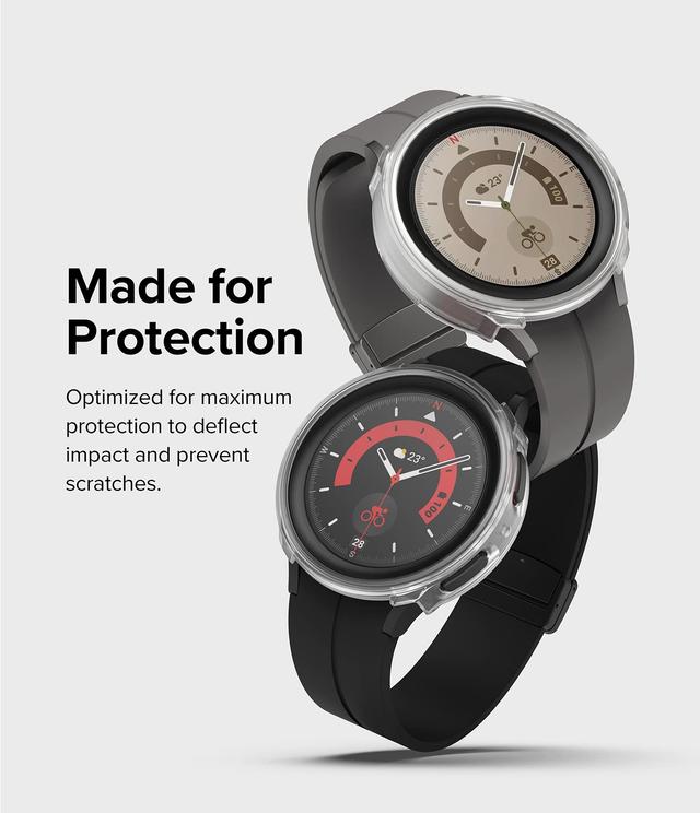 كفر حماية ساعة سامسونغ واتش 5 برو شفاف غيرلامع 45 ملم رينجكي Ringke Air Sports Compatible With Samsung Galaxy Watch 5 Pro - SW1hZ2U6MTQzODA4Ng==