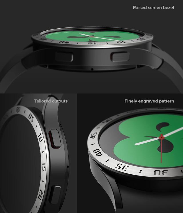 كفر حماية ساعة جالاكسي واتش 4/5 اطار المنيوم 40 ملم رينجكي Ringke Bezel Styling Compatible With Galaxy Watch 5/Galaxy Watch 4 - SW1hZ2U6MTQzODE5MQ==