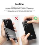 Ringke Camera Lens Frame Glass Compatible with Samsung Galaxy A14 / A24 / A34, Anti-Fingerprint Tempered Glass Covers and Aluminum Alloy Frames Adhesive Coating Camera Lens Protector -Black - SW1hZ2U6MTQzNTY5Nw==