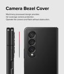 حامي كاميرا سامسونغ  Z فولد 4 (2022) أسود اطار المنيوم رينجكي Ringke Camera Styling Compatible With Samsung Galaxy Z Fold 4 (2022) - SW1hZ2U6MTQzNjA0NA==