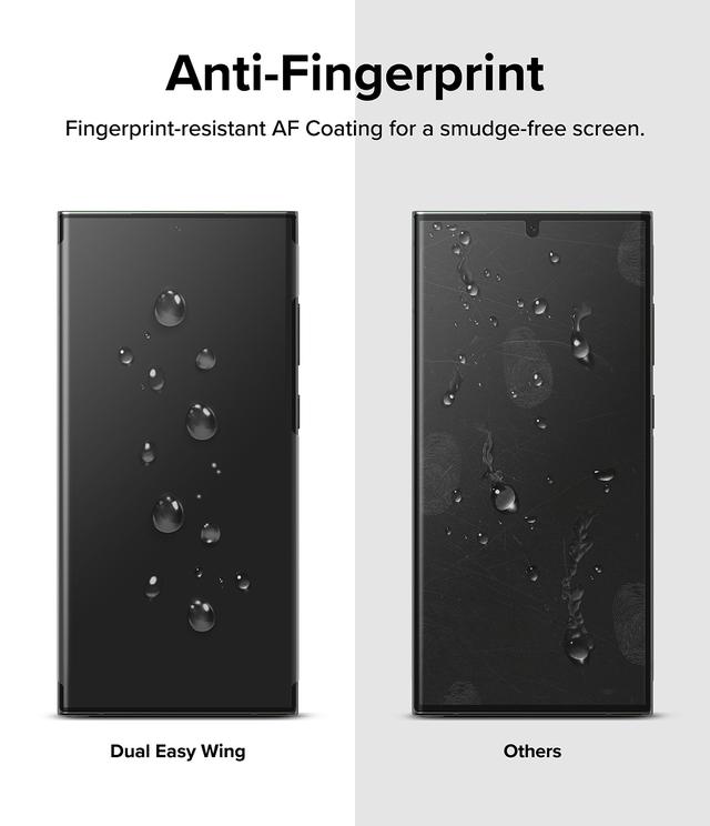 Ringke Dual Easy Wing Full Coverage (Pack of 2) Designed for Galaxy S23 Ultra Screen Protector Dual Easy Film Case Friendly Protective Film Screen Guard For Samsung Galaxy S22 Ultra - SW1hZ2U6MTQzNTQ3Ng==
