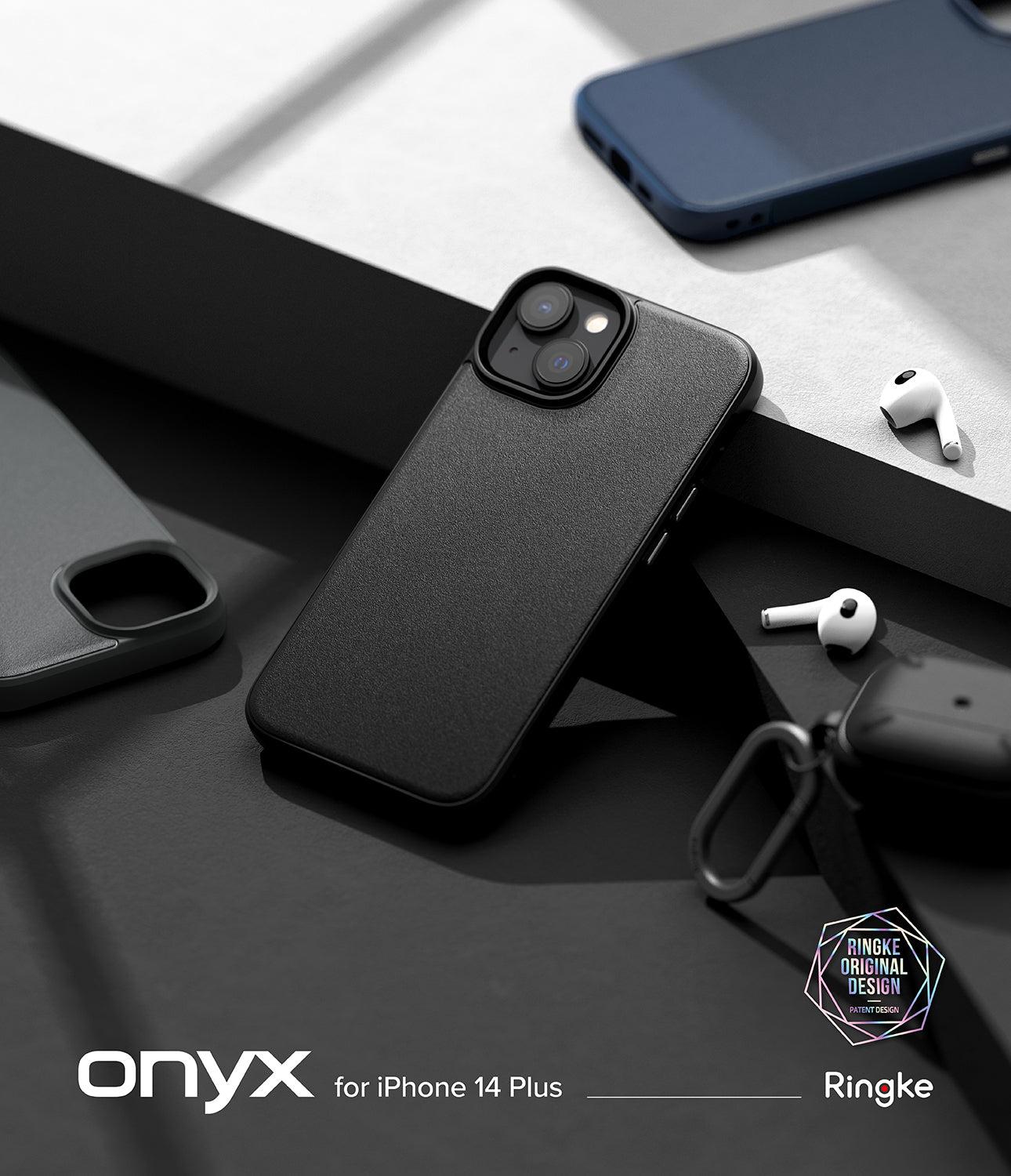 Ringke Onyx Case Compatible with iPhone 13 Pro, Tough Rugged TPU Heavy Duty Protective Cover - Black