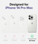 كفر ايفون 14 برو ماكس الترا شفاف من البولي كربونات رينجكي Ringke Slim Case Compatible with iPhone 14 Pro Max Case, Ultra - SW1hZ2U6MTQzMzQ4OQ==