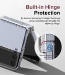 Ringke Slim Ring Hinge Series Cover Compatible with Galaxy Z Flip 4 Case Ultra-thin Transparent Impact-Resistant and Durable Protective Case with Phone Grip Ring and Built in Strap - Purple - SW1hZ2U6MTQzNjIzNQ==