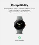 Ringke Stainless Steel Bezel Styling Compatible with Google Pixel Watch 41mm Adhesive Frame Ring Cover Anti Scratch Case Accessory - 40-02 - Black - SW1hZ2U6MTQzNzgyOQ==