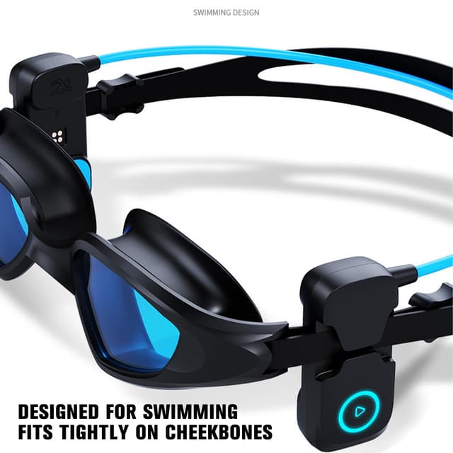 سماعة غواصين بلوتوث لاسلكية 300 مللي أمبير Swim And Dive Bone Conduction Headphones