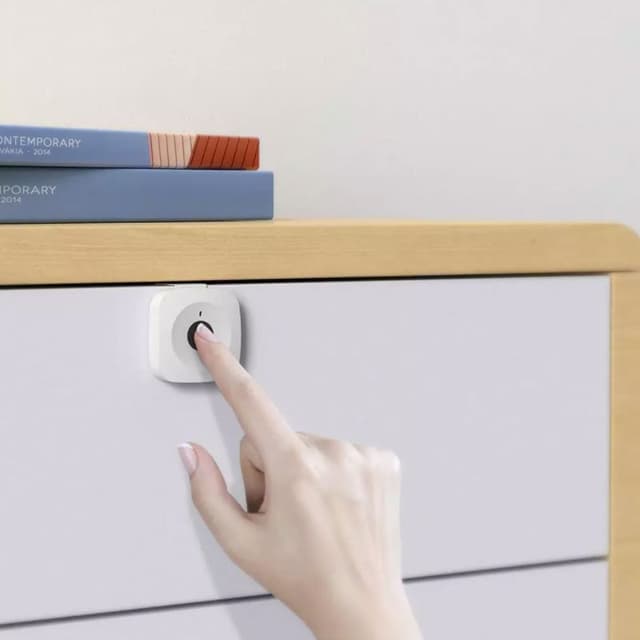 Xiaomi Yeelock Smart Drawer Cabinet Lock Keyless Unlock Anti-Theft File Security Fingerprint Lock