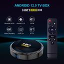 Wownect HK1 RBOX H8 Mini Smart Android TV Box 12.0 TV Box Allwinner H618 [2GB / 16GB] Set Top Box Supports 4K 6K + Dual WiFi 2.4G 5G , BT5.0 Streaming Media Player with Remote Control - SW1hZ2U6MTQzMTk0MQ==