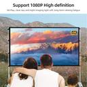 شاشة بروجكتور قياس 120 انش مع حامل معدني Wownect Projector Screen with Stand - SW1hZ2U6MTQzNzA3Nw==