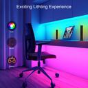 Wownect Smart LED Light Bar, RGB Ambiance Backlight with 12 Scene Modes and Music Modes, Desktop Music Bluetooth Light Smart APP Control Music Slide Floor Lamp for Gaming, PC, TV, Room Décor - SW1hZ2U6MTQzNzA0MA==