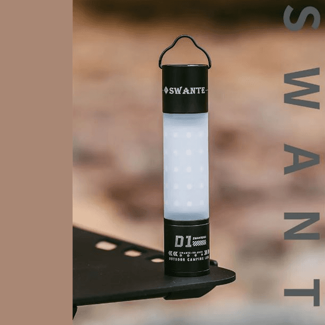 SWANTE Light Aluminium Alloy Camping Stick Light Waterproof Portable Hanging For Hunting Hiking Backpacking