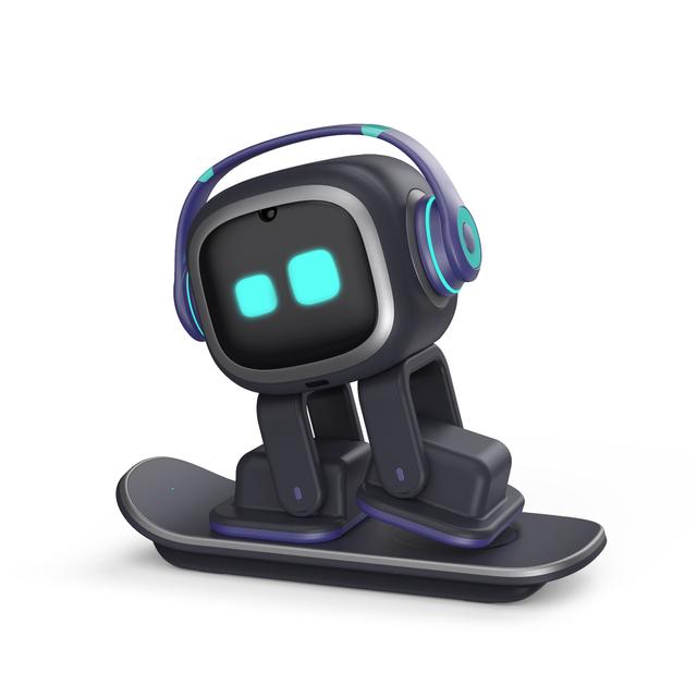 روبوت ذكي ديكور ايمو بالذكاء الاصطناعي Emo AI Desktop Pet Robot with Smart Lighting