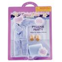 ملابس دمى تصميم ملابس النوم لوتي Lottie Pyjama Party Accessory Set