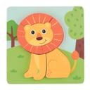 لعبة بازل 4 قطع ليلين Lelin Chunky Animal puzzle 4pcs