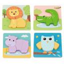 لعبة بازل 4 قطع ليلين Lelin Chunky Animal puzzle 4pcs - SW1hZ2U6MTQ2Nzc1NA==