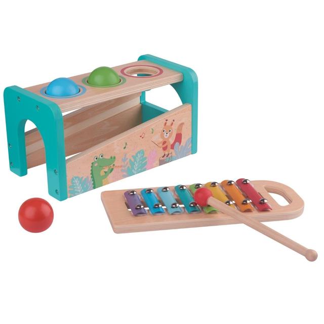 لعبة المطرقة والسيمفونية للاطفال ليلين Lelin Musical World Hammer and Xylophone - SW1hZ2U6MTQ2NzQ2MQ==