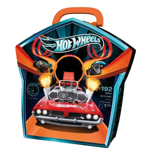 حقيبة تخزين سيارات هوت ويلز 36 قطعة Hot Wheels Metal Car Case 36 Pcs - SW1hZ2U6MTQ2NzQ2NA==