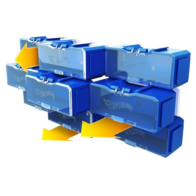 حقيبة تخزين سيارات 18 قطعة هوت ويلز Hot Wheels Modular Car Case 18 Pcs